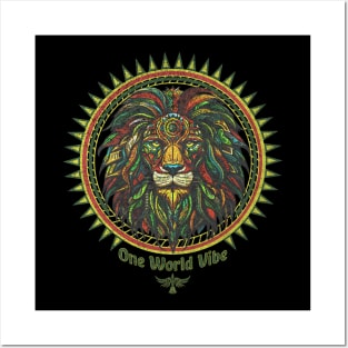 One World Vibe T-Shirt Posters and Art